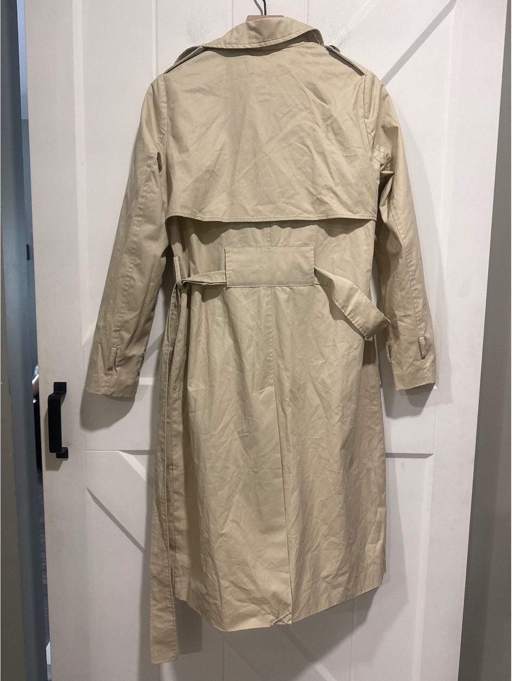 4TH+RECKLESS Beige Trench Coat with Belt, Size EU 36, US 4, NWT - Picture 5 of 8